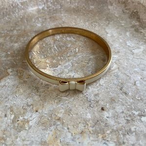 Authentic Kate Spade Ivory Bow Bracelet